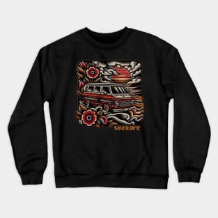 Vintage vanlife Crewneck Sweatshirt